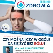 Plakat promujący Akademię Zdrowia