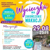 Plakat promujący wycieczkę