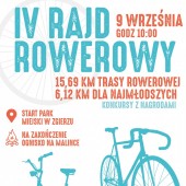 Plakat promujący rajd