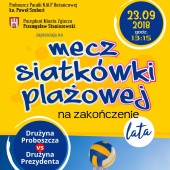 Plakat promujący wydarzeniemecz
