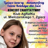 Plakat promujący koncert