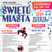 Plakat Święta Miasta Zgierza 2019 