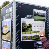 Panel wystawienniczy na pl. Kilińskiego