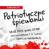 Plakat promujący koncert