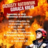 Plakat promujący akcję