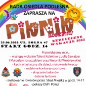 Piknik osiedlowy - Podleśnia 