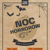 Plakat "Noc horrorów"