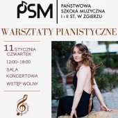 Plakat promujący warsztaty