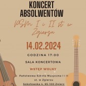 Plakat promujący koncert