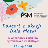 Plakat promujący koncert