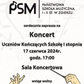 Plakat promujący koncert