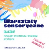 Warsztaty sensoryczne