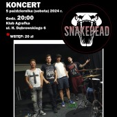 Plakat promujący koncert