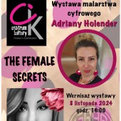 Plakat promujący wernisaż wystawy