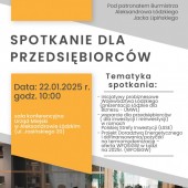 plakat informacyjny