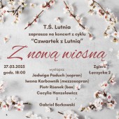 Plakat promujący koncert