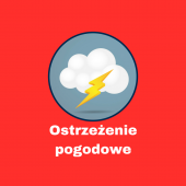 Ostrzeżenie pogodowe - grafika 