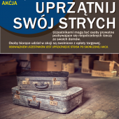 Akcja "Uprzątnij Swój Strych" plakat