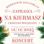 Świąteczny Kiermasz i Koncert Charytatywny w Hospicjum im. Jana Pawła II