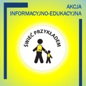 Plakat akcji Świeć przykładem