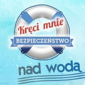 Logo akcji "Kręci mnie bezpieczeństwo nad wodą"