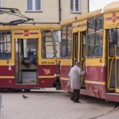 Tramwaj linii 16 na pl. Kilińskiego