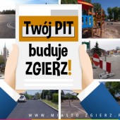 Grafika Twój PIT buduje Zgierz