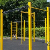 Street Workout w Parku Miejskim im. T. Kościuszki w Zgierzu