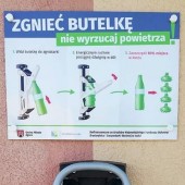 Zgniatarka pojemników plastikowych