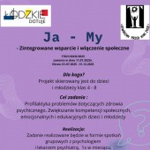 Warsztaty dla dzieci i młodzieży z zakresu profilaktyki problemów dotyczących zdrowia psychicznego