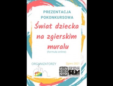 Świat dziecka na zgierskim muralu